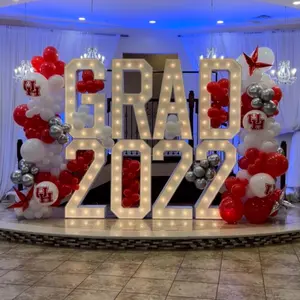 3ft 4ft MARQUEE letters/numbers (WOOD) Perfect for events birthday wedding business baby shower party