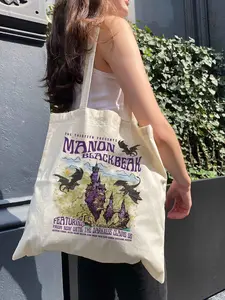 Manon Blackbeak Tote Bag, Throne of Glass Tote Bag, Sarah J Maas Merch, Crescent City, Manon Blackbeak Merch, Bookish Bag, SJM Merch