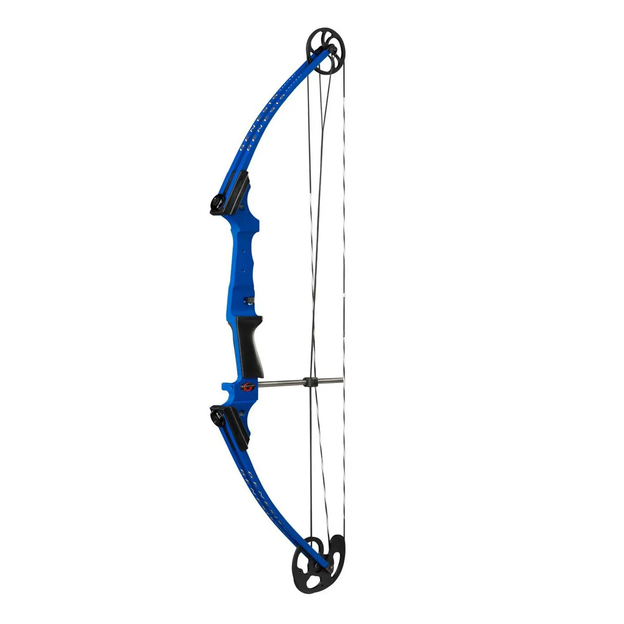 Genesis Original Archery Compound Bow, Adjustable Sizing, Draw Hand-Right, Blue Genesis Original Archery Compound Bow, Adjustable Sizing, Draw Hand-Right, Blue