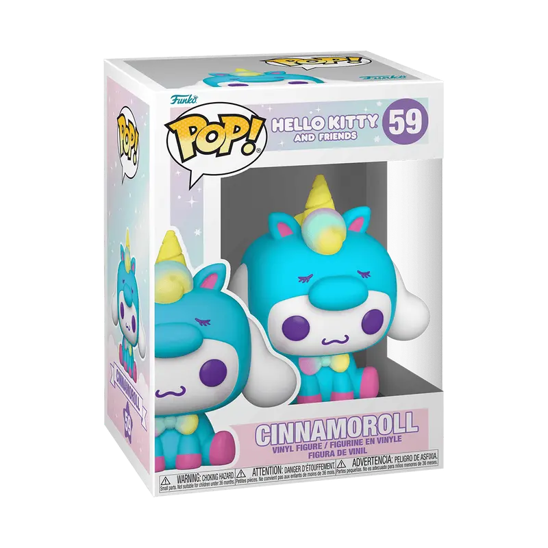 Funko Pop! Sanrio - Cinnamoroll Unicorn #59 Collectible Pop Vinyl Figure