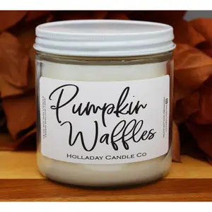 Pumpkin Waffles Fall Candle