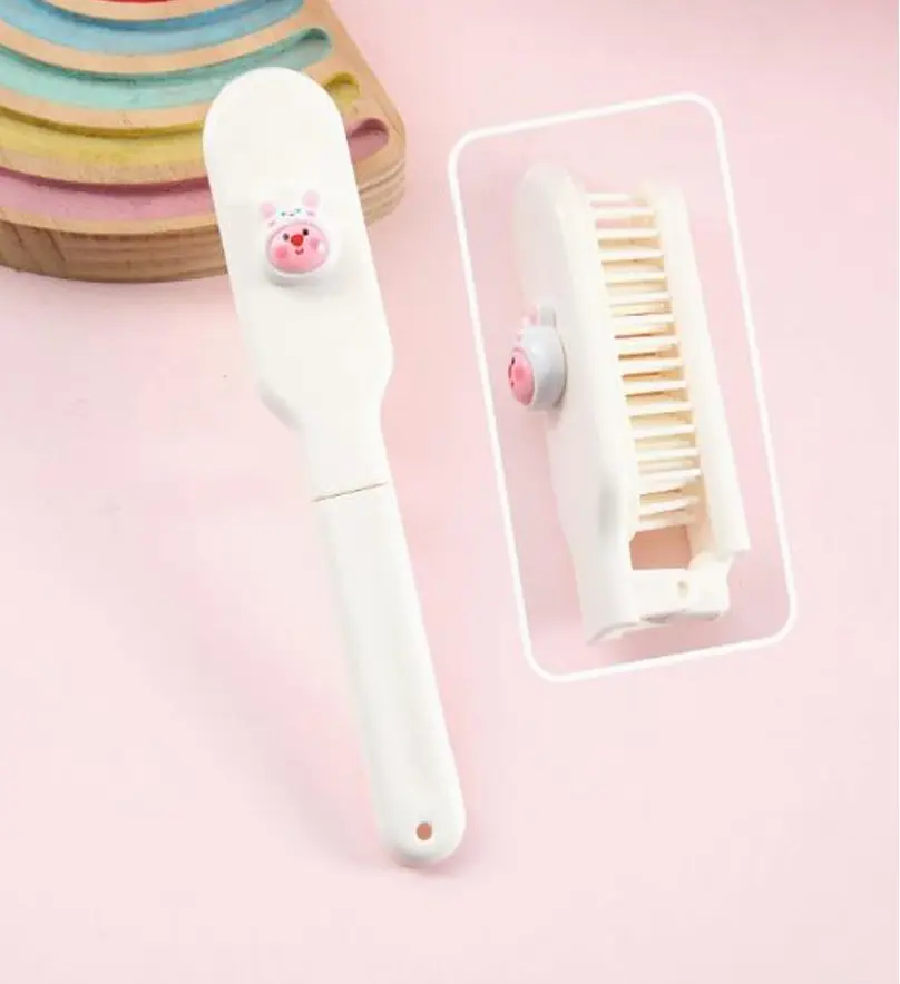 Self-Cleaning Air Cushion Hair Brush & Detangling Comb Set - Daily Hair Care Tool