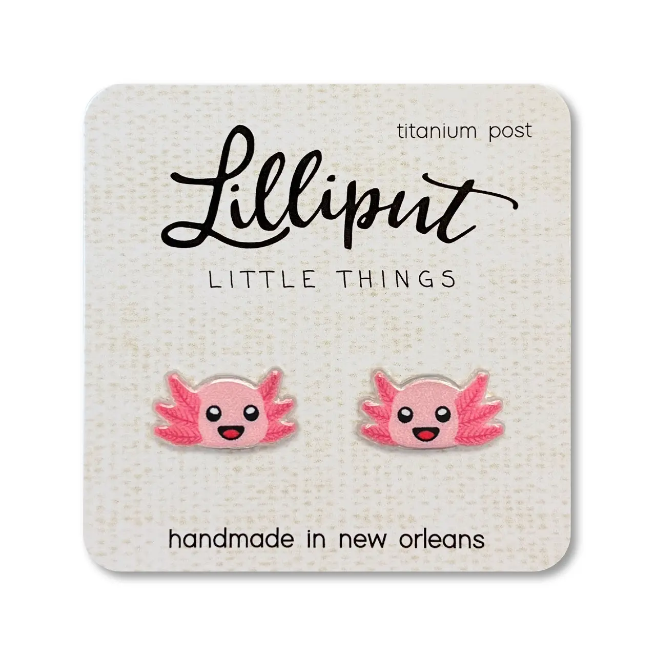 Axolotl Earrings