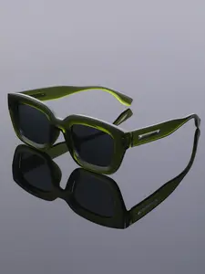 New Rectangle Fashion Glasses, Classic Versatile High-End Retro Style, Trendy Vintage Sunglasses, Suitable for Photography Daily Wear Commute Decoration, Square Frame Sunglasses, Street Style Shades