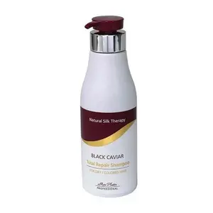 Mon Platin Total Repair Shampoo & Conditioner - Black Caviar Enriched 250g for Dry Hair with Argan, Macadamia, Aloe Vera & Vitamin B5