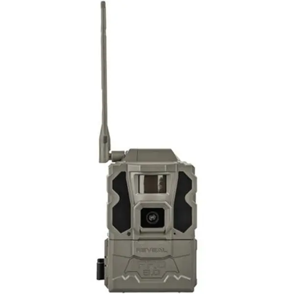 TACTACAM Reveal X Pro 3.0 Cellular Hunting Trail Camera, Durable & Discreet with No-Glow IR Night Vision, Built-in GPS, and Real-time Updates