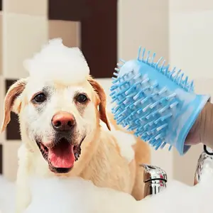 2 In 1 Dog Paw Cleaner Cup Soft Pet Dog Foot Cleaning Washer Brush Cup Portable Pet Foot Washer Paw Clean Brush Foot Cleaning Bucket Pet Products