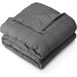 Weighted Blanket for Adults Breathable Heavy Throw Weight Blanket for 40-80 lbs Soft Thick Blankets with Cooling Glass Beads, All Season (41" x60"-5lbs)