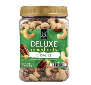 Member's Mark Unsalted Deluxe Mixed Nuts, 34 oz.