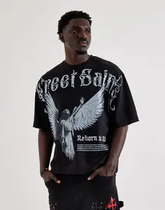 Mens Roku Studio Faith Over Fear Cropped Tee