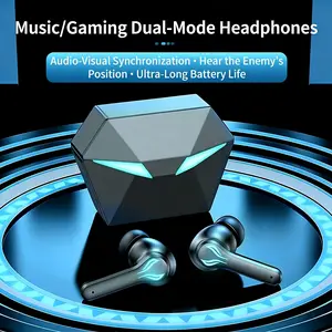MOKATA Cool Blue LED Glow Bluetooth 5.4 Wireless Headphones - 50-Hour Playtime, Hi-Res Immersive Audio, IPX5 Waterproof, Adjustable Durable Gamer Design Electronic Headset for Sports, Daily Use, PC - Black