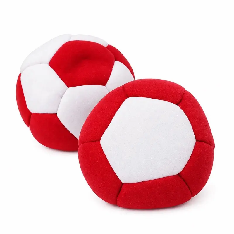 4-Pack Footbag/Hackysack for Outdoor Play, Casual Fun