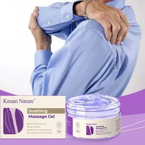 Kreain Nature 100g Purple Gel Turmeric Extract Sodium Sulfate Chondroitin Emu Oil Natural Joint Pain Relief Plant-based Ingredients