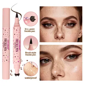 Sam Sugar Dual-Ended Concealer Pen, Waterproof Sweatproof Quick-Dry Spot Cover, Long-Lasting Makeup Tool for Flawless Look