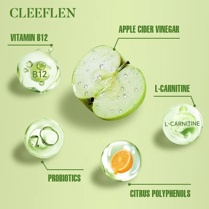 CLEEFLEN Apple Cider Vinegar Gummies, with Vitamin B12 and Probiotics,  Supports Digestive Health, Detox Cleanse, Immune Boost, Gluten-Free,  Suitable for Vegetarians [60 Gummies] Natural Supplement - TikTok Shop