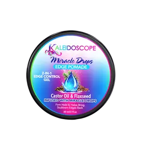 Miracle Drops Edge Pomade - 2-N-1 Edge Control Gel 2oz Miracle Drops Edge Pomade - 2-N-1 Edge Control Gel 2oz
