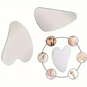 2pcs high-quality stainless steel facial beauty tools soothe facial tightness and strengthen metal design Christmas gift