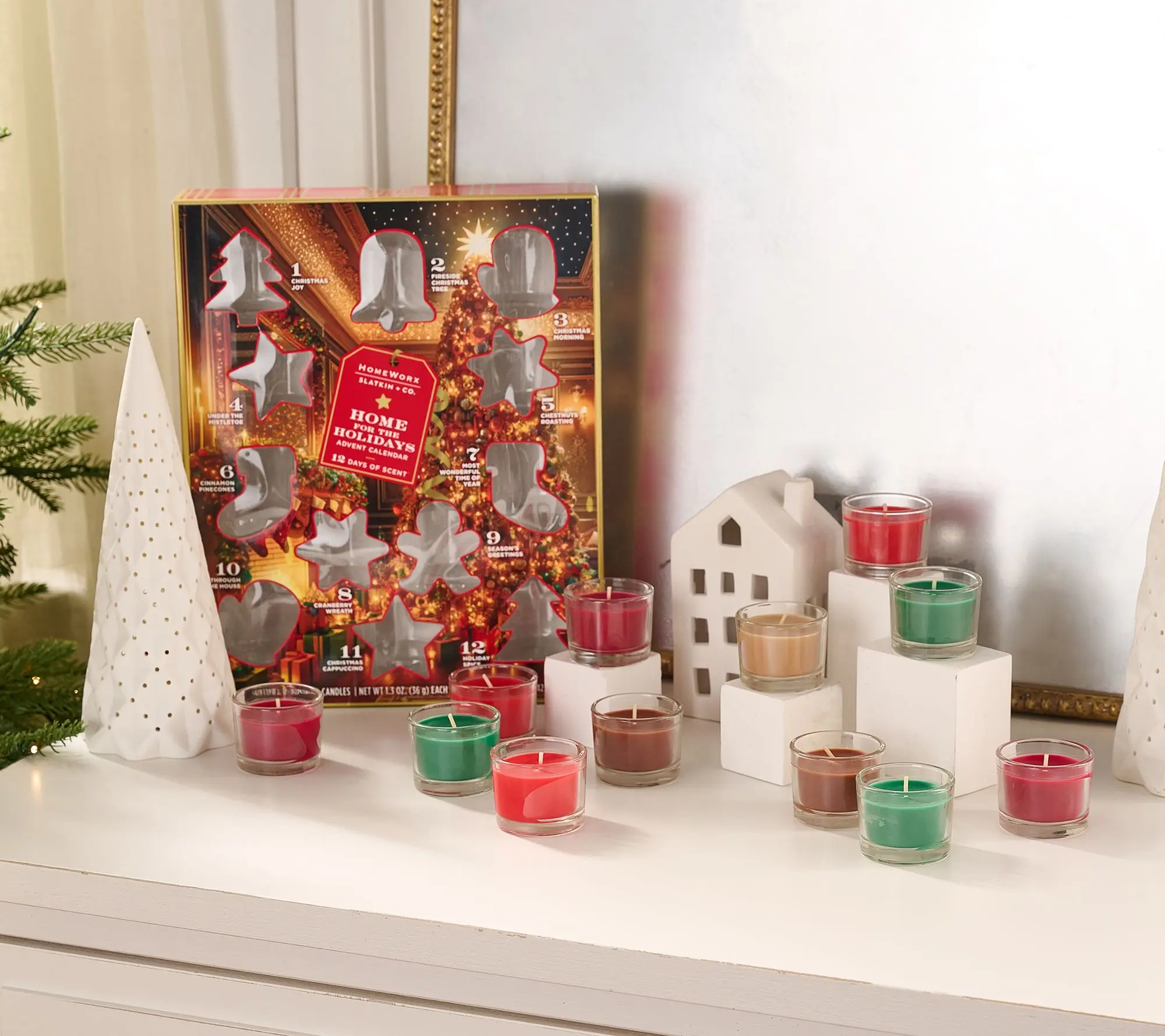 HomeWorx by Slatkin + Co. 12 Days of Christmas Advent Calendar HomeWorx by Slatkin + Co. 12 Days of Christmas Advent Calendar