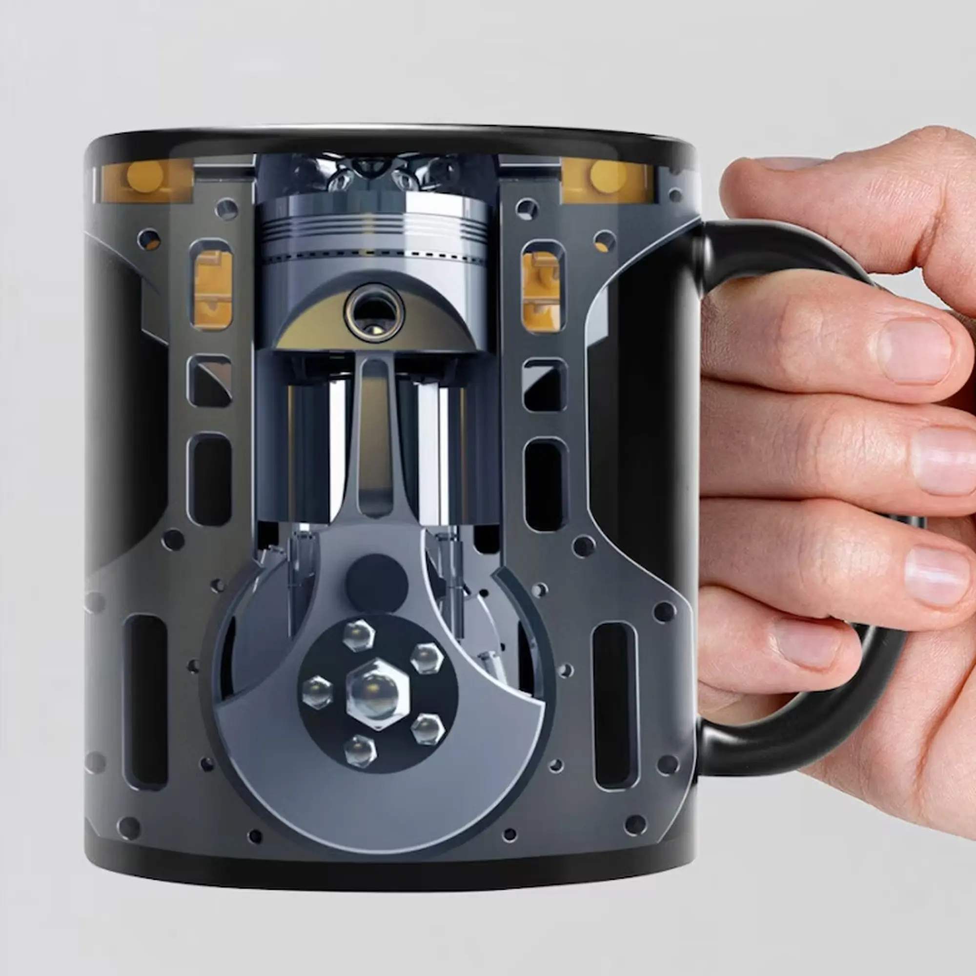 Mechanic Engine Mugs, Cylinder Engine, Machinist Mugs, Engine Gift, Machinist Gift, Gifts for him, Auto Mechanic Gifts, Gifts For Dad
