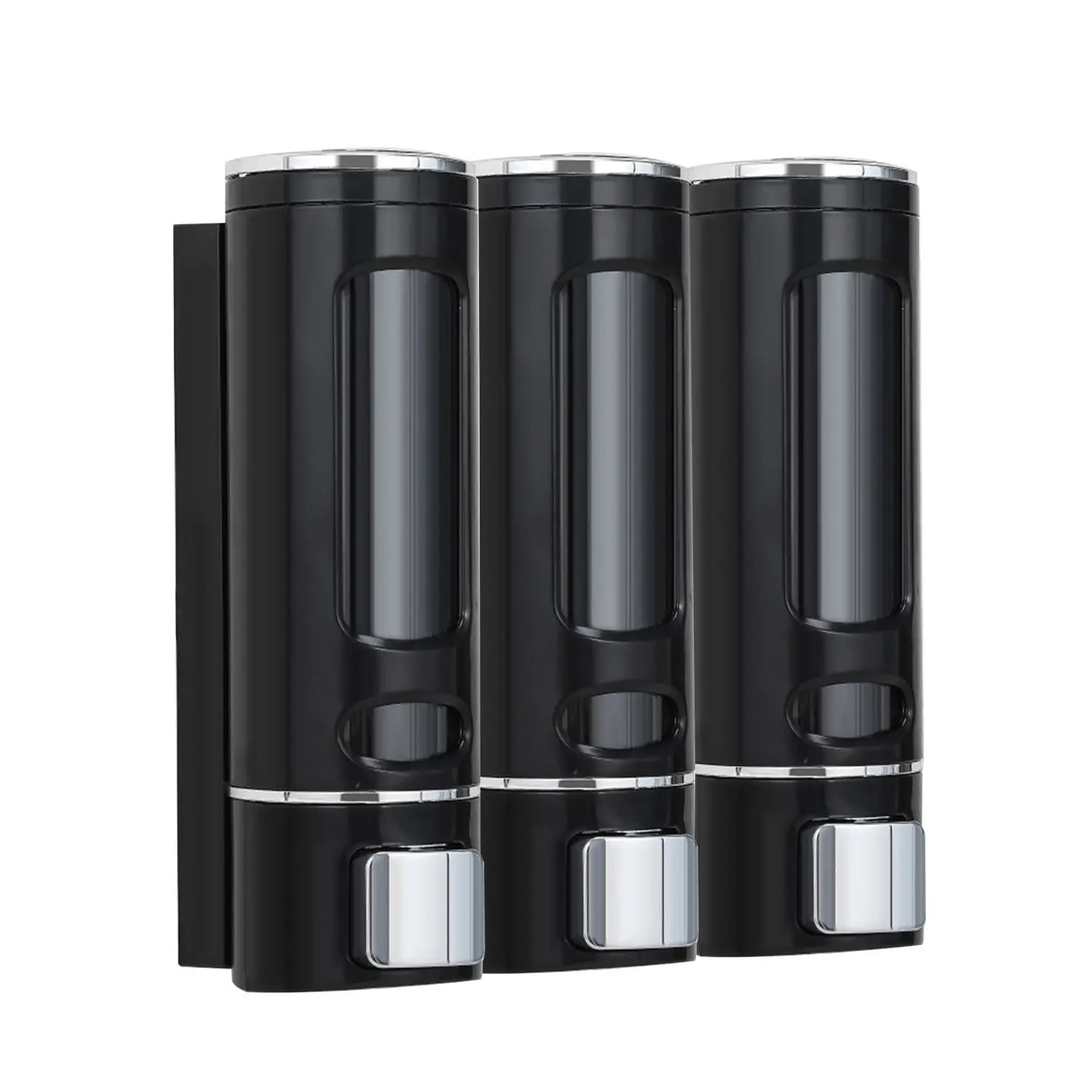400ML Manual Liquid Soap Dispenser, Wall Mounted Punch Free Soap Dispenser, Shampoo and Conditioner Dispenser, Shower Soap Dispenser, Bathroom Accessory, Soap Container, Restroom