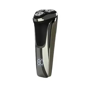 Snapbuy Electric Razor for Men, Snapbuy Electric Razor Pro of Father, 4D Floating Head Rotary Shaver, Ipx7 Waterproof Electrical Razors, Wet & Dry Rechargeable Electrical Shaver LCD Display