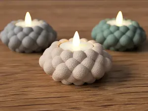 Bubble Tealight Holder