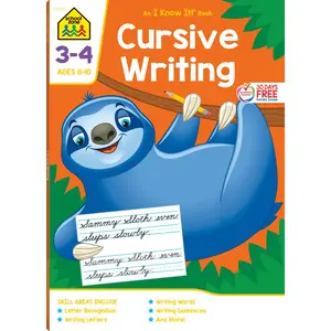 Cursive Writing Grades 3-4 Workbook