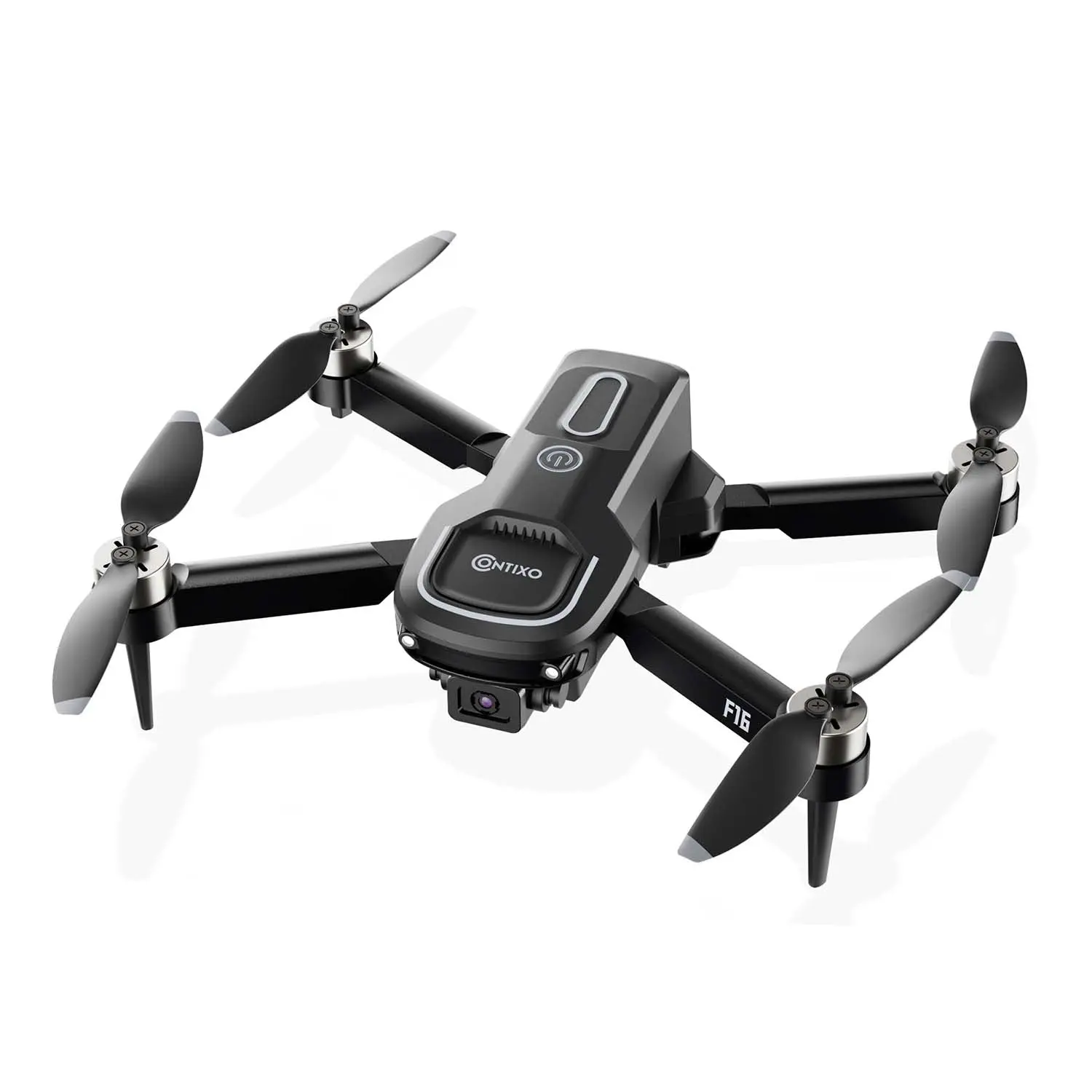 Contixo F16 Stunt Drone - 1080P HD Photography Camera, Lightweight Portable Folding Plastic Design, Wi-Fi FPV, 16-Min Rechargeable Flight, Remote Control, Charging Function, 2024 RC Quadcopter (Ideal for Birthday, Holidays)