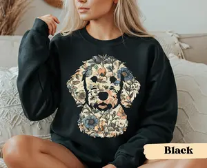 Goldendoodle Mom Sweatshirt, Gift For Doodle Mom, Dog Lover Sweater, Goldendoodle Sweater, Gift For Her