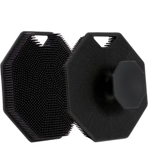 Silicone body scrubber  skin exfoliator bath and shower body brush shower accessories. Gift Lightweight Hanging Personal Tool shower accessory