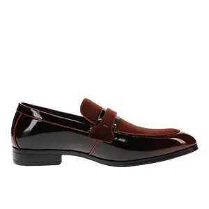 Stacy Adams Mens Spratley Moc Toe Saddle Loafers Dress Dress Shoes - Brown