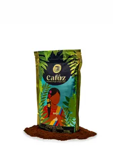 Cafuz Colombian Coffee Ground - Premium Specialty Coffee, Medium Grind, Ready for Brewing, Smooth Flavor, Ideal for Espresso & French Press