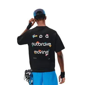 FPA Men’s Climbing Color-Block Graphic T-Shirt – Crew Neck, Breathable, Short Sleeve, Summer Outdoor Sports Shirt