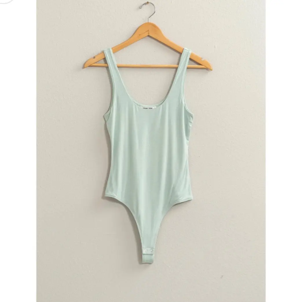 SCOOP NECK TANK BODYSUIT