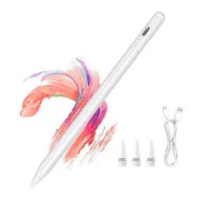 Stylus Pen for iPad 2024-2025 Release, 4X USB-C Fast Charging Pencil Pro for iPad 11/10/9/8/7/6th Gen, Magnetic Attachment/Tilt/Palm Rejection iPad Accessories for Pro 12.9/11/13-inch M5/M4(2018-2025)