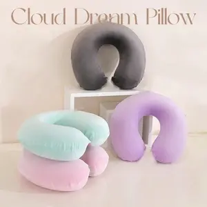 Portable Travel Pillow with Armrests, Car Plane Sea Travel Essential, Head Neck Body Support, Sleep Eye Mask Foot Rest Leg Cushion