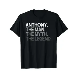 Anthony Gift: The Man Myth Legend T-Shirt 180g
