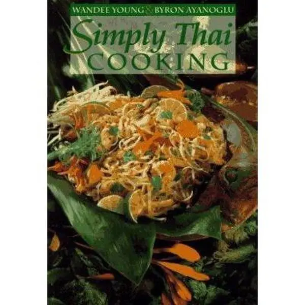 Used Simply Thai Cooking Paperback by Wandee Young, Home Cooking Guide with Dinner Recipe Ideas