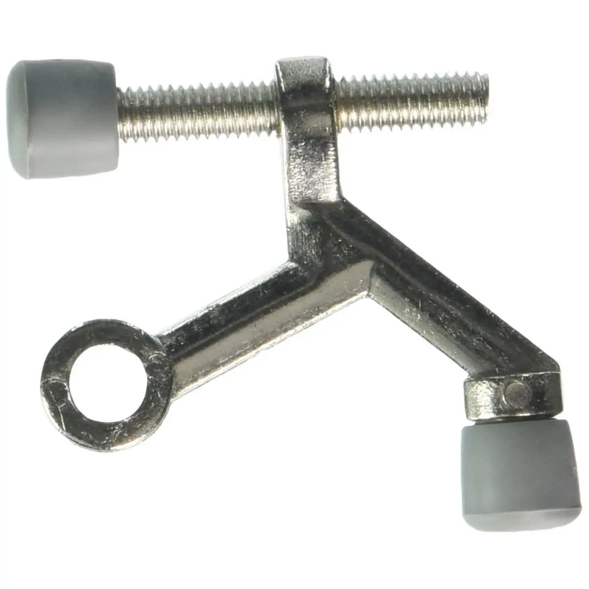 Don-Jo Manufacturing 1500-619 Satin Nickel Hinge Pin Door Stop, Durable Door Stops for Personal Use, Lawn