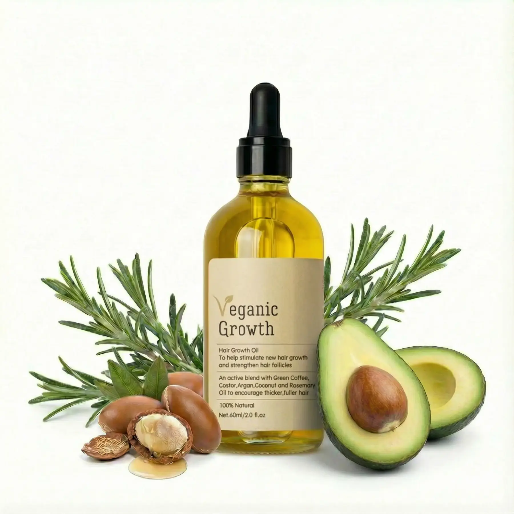 veganic hair growth oil original vs fake - TikTok Shop