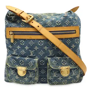 Pre-owned Louis Vuitton Denim Shoulder Bags Monogram Shoulder Bag