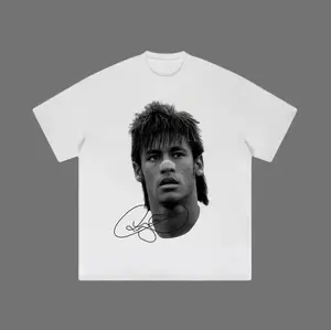 Big Head Neymar T-Shirt | Neymar Vintage Tee Unisex Soccer Shirt | Retro Graphic Tees Menswear Womenswear Streetwear Sweatshirt