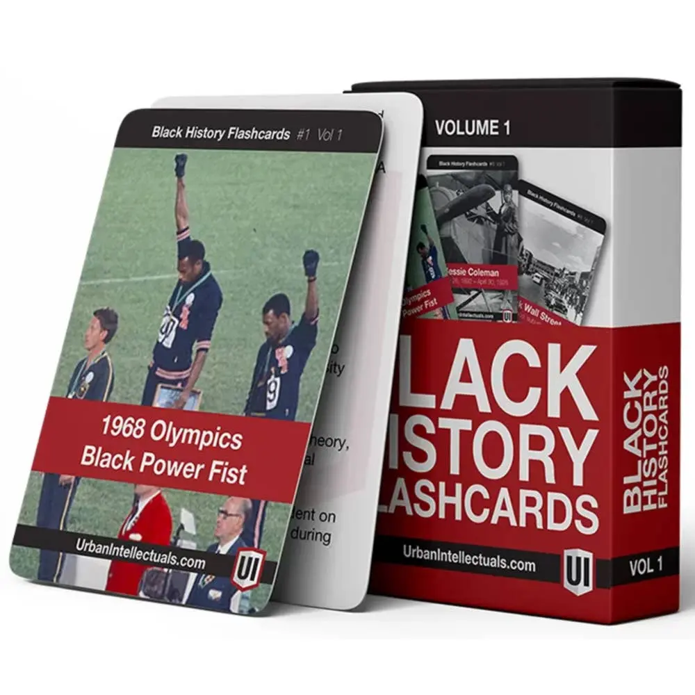 Urban Intellectuals, Inc - The Original Black History Flashcards <span style="font-size
