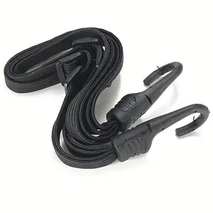 High Elastic Rubber Fixing Strap, Multipurpose Durable Heavy Duty Nylon Protective Strap, Suitable for Motorcycle Items and Luggage, Suitable for Bundling Fixed Products
