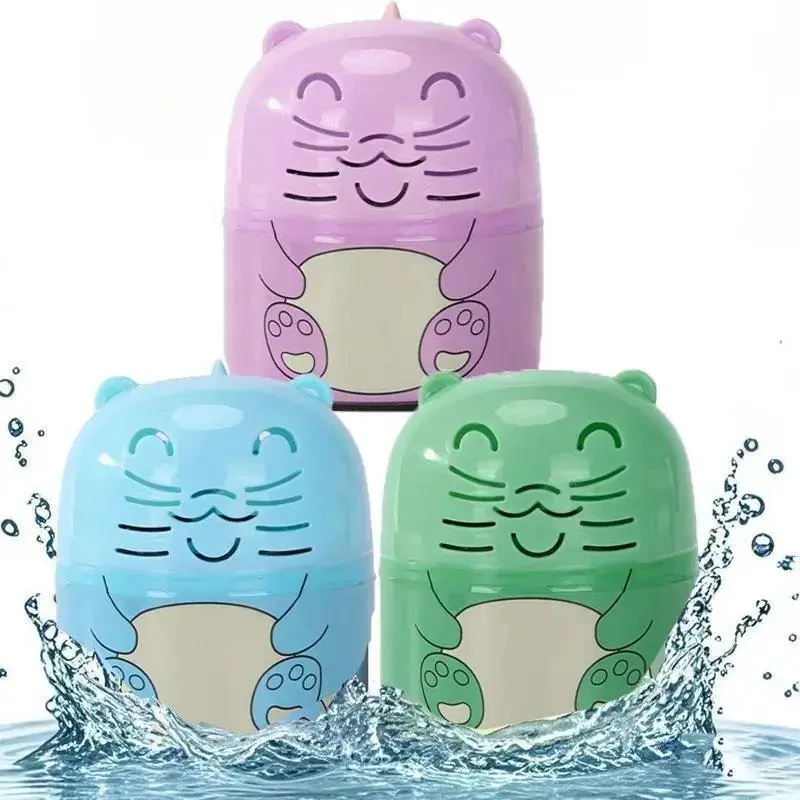 Cute Dinosaur-Shaped Fragrant Toilet Bowl Cleaner Bottles, 3-Color Household Powerful Cleaners with Ocean, Jasmine & Peach Scents, 3 Bottles Last 9 Months, Bathroom Toilet Tank Cleaning Solution, Fragrant Toilet Cleaners