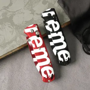 Outdoor Folding Knife, Pure Aluminum Handle, High Hardness Blade, Outdoor Camping, Driving Fishing EDC Tool, Best Gift