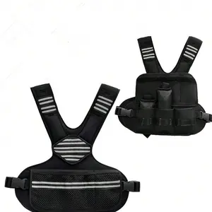 Adjustable Weighted Vest Women, 4-10 Lb/6-20 Lb Weight Vest With Ironsand Weights And DIY Zone For Walking, Jogging And Strength Training