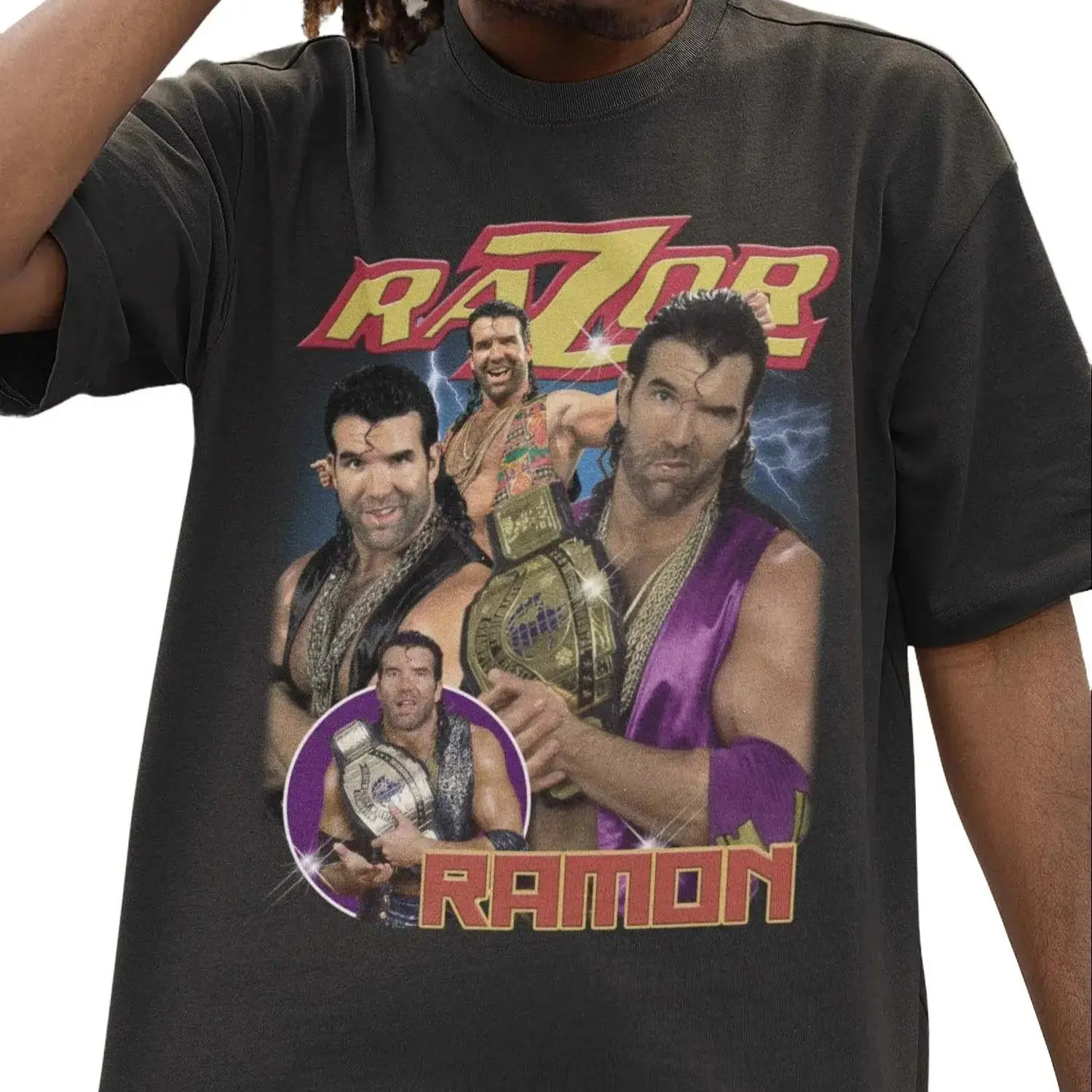 Vintage Razor Ramon Shirt, Razor Ramon T-shirt, Razor Ramon Sweatshirt, Scott Hall Shirt, The Diamond Studd Shirt, Scott Hall, Wrestler tee