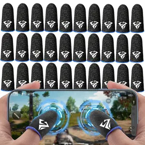 Super Elastic Gaming Finger Tips - 4/20/50 PCS Anti-slip, Sweatproof, for PUBG Mobile Game - Finger Covers with 4-Way Elastic Structure Game Stick Phone