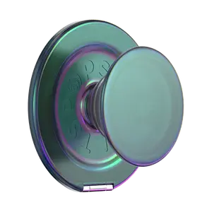 PopSockets MagSafe Kick-Out Grip & Stand Round Phone Grip, Adapter Ring Included - Magnetic Phone Grip and Phone Stand